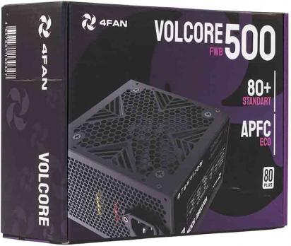 Блок питания 500W 4FAN Volcore FWB500
