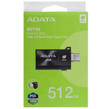 Внешний SSD 512GB Adata SC730