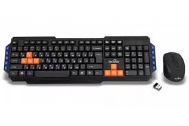 Комплект беспроводной Клавиатура + мышь DeTech DT-304W