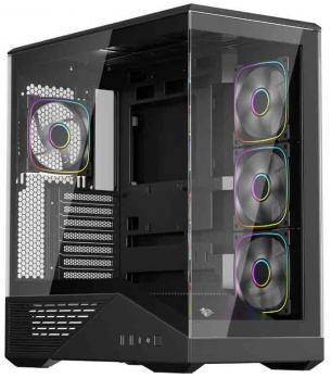 Корпус ATX 1stPlayer GM7, black