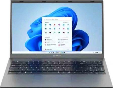 Ноутбук Irbis BlizzardBook, 15.6", FHD, IPS, Celeron N4505, 8GB, 256GB, UHD, Win, grey