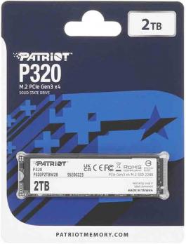 SSD-накопитель M.2 NVMe 2TB Patriot P320