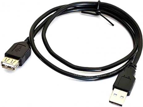 Кабель USB2 AM-AF удлинитель DeTech, 0.4m