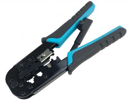 Обжимной инструмент DeTech DT468 (RJ-45, RJ-11/12)