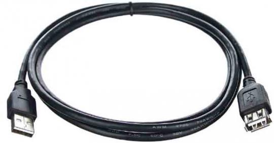 Кабель USB2 AM-AF удлинитель Telecom TUS6990-1.5M, 1.5m