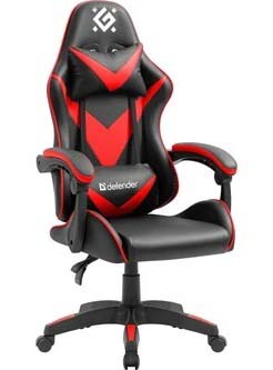 Кресло Defender xCom, black/red