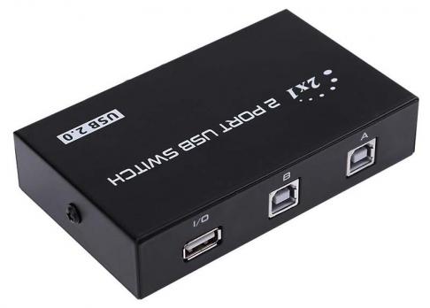 Коммутатор принтеров USB AM2x1BM, 2-ports