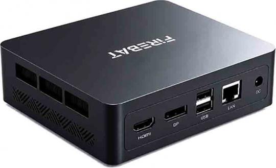 Mini-PC FireBat T6, Core i3 8109U, 16GB, 256GB, IrisPlus, Wi-Fi, BT, black