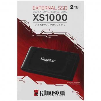Внешний SSD 2TB Kingston SXS1000, black