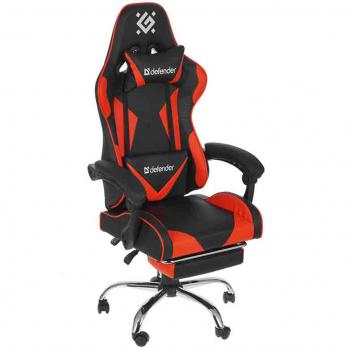 Кресло Defender Pilot, black/red