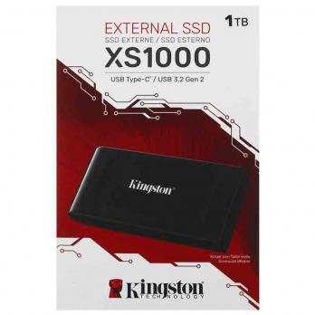 Внешний SSD 1TB Kingston SXS1000, black