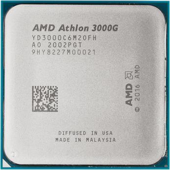 Процессор AMD Athlon 3000G, AM4, Tray