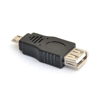 Переходник USB-A (F) - microUSB (M) OTG DeTech