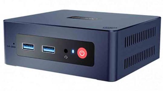 Mini-PC Beelink Mini S, Celeron N5095, 8GB, 128GB, Win, blue