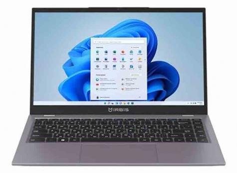 Ноутбук Irbis SmartBook 14NBP3004D, 14", FHD, IPS, Core i7 1255U, 16GB, 512GB, IrisXe, grey