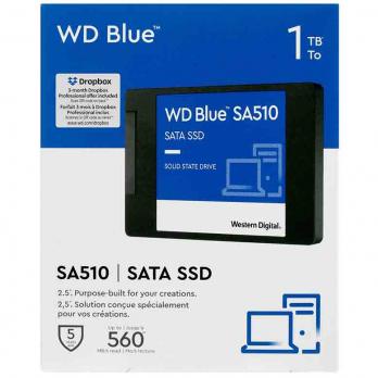 SSD-накопитель 2.5" 1TB WD Blue SA510