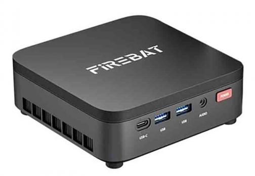 Mini-PC FireBat Ryzen 3 4300U, 16GB, 512GB, Radeon, WiFi, BT, black