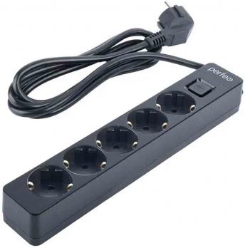 Сетевой фильтр 5m Perfeo Real Stream, 5 гнезд