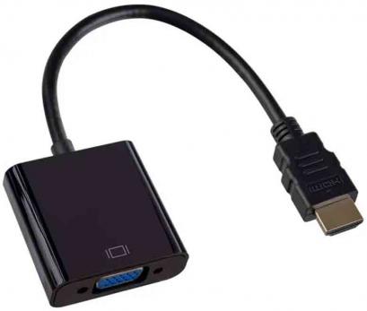 Переходник HDMI (M) - VGA (F) Perfeo A7022