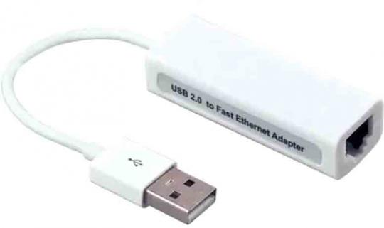 Сетевая карта USB2.0/RJ-45 100 Mbps (чип 9700)