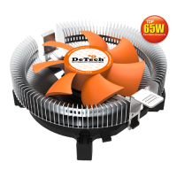 Кулер DeTech DT-E90, 65W
