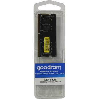 Оперативная память SODIMM DDR4-2666 8GB GoodRam (GR2666S464L19S/8G)