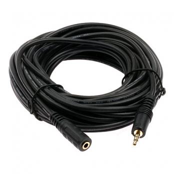 Кабель DeTech Audio DC3.5mm M/F (3pin) 2m