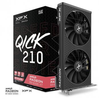 Видеокарта AMD Radeon RX 6500 XT XFX (RX-65XT4DBDQ) 64bit, 4GB, GDDR6, DP, HDMI, 2xC