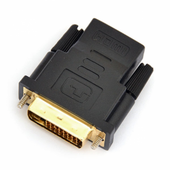 Переходник DVI-D-HDMI DeTech (DVI-D-M-HDMI-F)