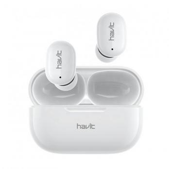 Гарнитура Bluetooth внутриканальная Havit HV-TW925, BT5.0, TWS, white