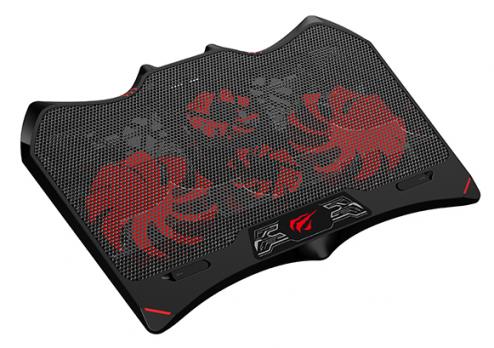 Система охлаждения для ноутбука Havit Cooling Pad HV-F2081 Gaming, black-red