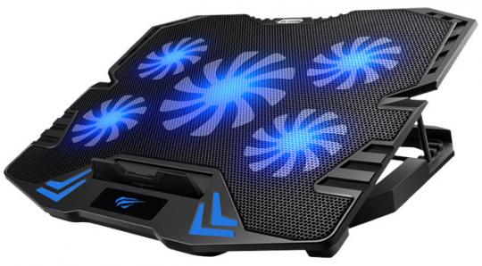 Система охлаждения для ноутбука Havit Cooling Pad HV-F2082 Gaming, black-blue