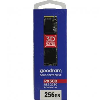 SSD-накопитель M.2 NVMe 256GB GoodRam PX500 (SSDPR-PX500-256-80)