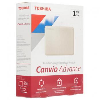 Внешний HDD 1TB Toshiba Canvio Advance (HDTCA10EW3AA)