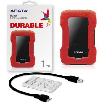 Внешний HDD 1TB Adata HD330 (AHD330-1TU31-CRD)