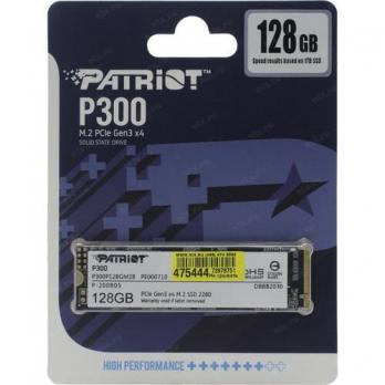 SSD-накопитель M.2 NVMe 128GB Patriot P300 (P300P128GM28)